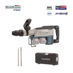 BBP5320 Κατεδαφιστικό Πιστολέτο Μπαταρίας SDS-Max 40V (Solo) - SOLO - BORMANN PRO (#073864)