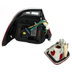 Πισινά Φανάρια Set Για Bmw 3 E46 Coupe 99-03 Led Red/Smoke Eagle Eyes-thumb-2