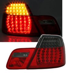 Πισινά Φανάρια Set Για Bmw 3 E46 Coupe 99-03 Led Red/Smoke Eagle Eyes-thumb-1