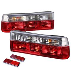 Πισινά Φανάρια Set Για Bmw 3 E30 83-87 Κόκκινο/Crystal Reliable Auto Parts-thumb-1