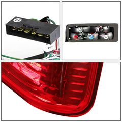 Πισινά Φανάρια Set Για Bmw 3 E30 83-87 Κόκκινο/Crystal Reliable Auto Parts-thumb-4