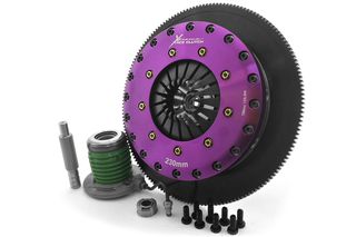 Xtreme Performance - 230mm Organic Twin Plate Clutch Kit Incl Flywheel & CSC 1200Nm
