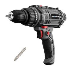 GRAPHITE Δραπανοκατσάβιδο ηλεκτρικό 300W με καστάνια σε βαλίτσα (58G793)