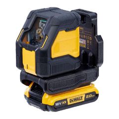 DEWALT ΑΥΤΟΕΠΙΠΕΔΟΥΜΕΝΟ ΑΛΦΑΔΙ LASER ΠΡΑΣΙΝΗΣ ΔΕΣΜΗΣ 18V 1x2Ah Li-Ion (DCLE34021D1)