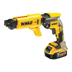 DEWALT ΚΑΤΣΑΒΙΔΙ ΓΥΨΟΣΑΝΙΔΑΣ ΜΠΑΤΑΡΙΑΣ BRUSHLESS XR 1/4" 18V LI-ION 5Ah (DCF620P2K)