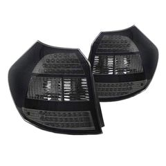 Πισινά Φανάρια Set Για Bmw 1 E81/ E87 04-07 Led Μαύρο/Φιμέ Depo