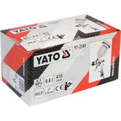 YATO ΠΙΣΤΟΛΙ ΒΑΦΗΣ ΑΝΩ ΔΟΧΕΙΟ 600ML 1.6MM YT-2341 (20002341)