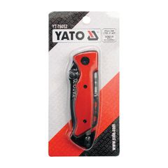YATO ΣΠΑΣΤΌ ΜΑΧΑΙΡΙ ΙΝΟΧ ΜΑΥΡΗ ΛΑΜΑ YT-76052 (20076052)