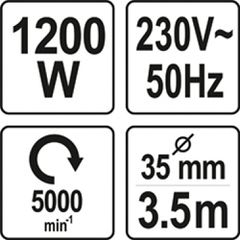 YATO ΔΟΝΗΤΗΣ ΜΠΕΤΟΝ 1200W YT-82600 (20182600)