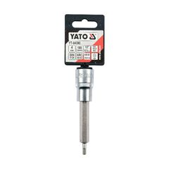 YATO ΑΝΤΑΠΤΟΡΑΣ ΚΑΡΥΔΑΚΙ 1/2" HEX M4 L55MM YT-04390 (21004390)