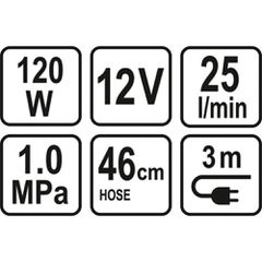 STHOR ΚΟΜΠΡΕΣΕΡ ΑΕΡΟΣ ΑΥΤΟΚΙΝΗΤΟΥ 12V 120W 150PSI 82105 (22082105)