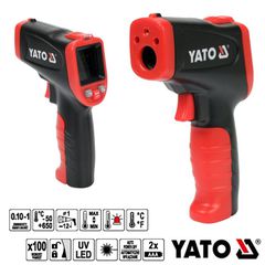 YATO ΘΕΡΜΟΜΕΤΡΟ ΥΠΕΡΥΘΡΩΝ (-50C ΕΩΣ +650C) YT-73201 (20173201)