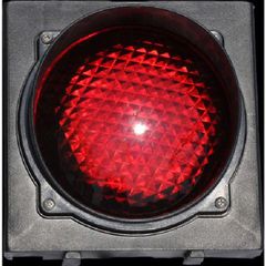 Next Systems Φωτεινός σηματοδότης ενός πεδίου διαμέτρου 120mm κόκκινο (ASF1R)