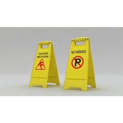 Next Systems Πινακίδα oλισθηρό δάπεδο "WET FLOOR" (KBB-2)-thumb-1