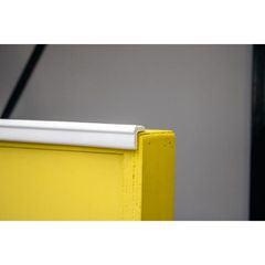 Next Systems Γωνία προστασίας δερμάτινη λευκή λεπτού προφίλ (CG-PLUS)