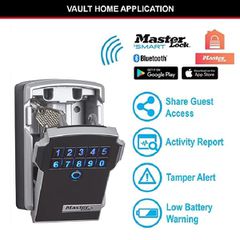 Master Lock Select access 5441 smart συσκευή ελεγχόμενης πρόσβασης bluetooth (544100112)-thumb-1