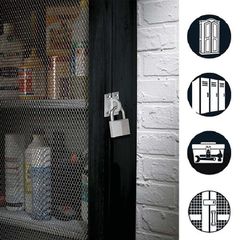 Master Lock Σετ 2 τεμάχια γωνιακής θηλιάς (914060112)