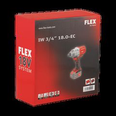 FLEX ΜΠΟΥΛΟΝΟΚΛΕΙΔΟ ΜΠΑΤΑΡΙΑΣ (SOLO) IW 3/4" 18.0-EC C (492612)
