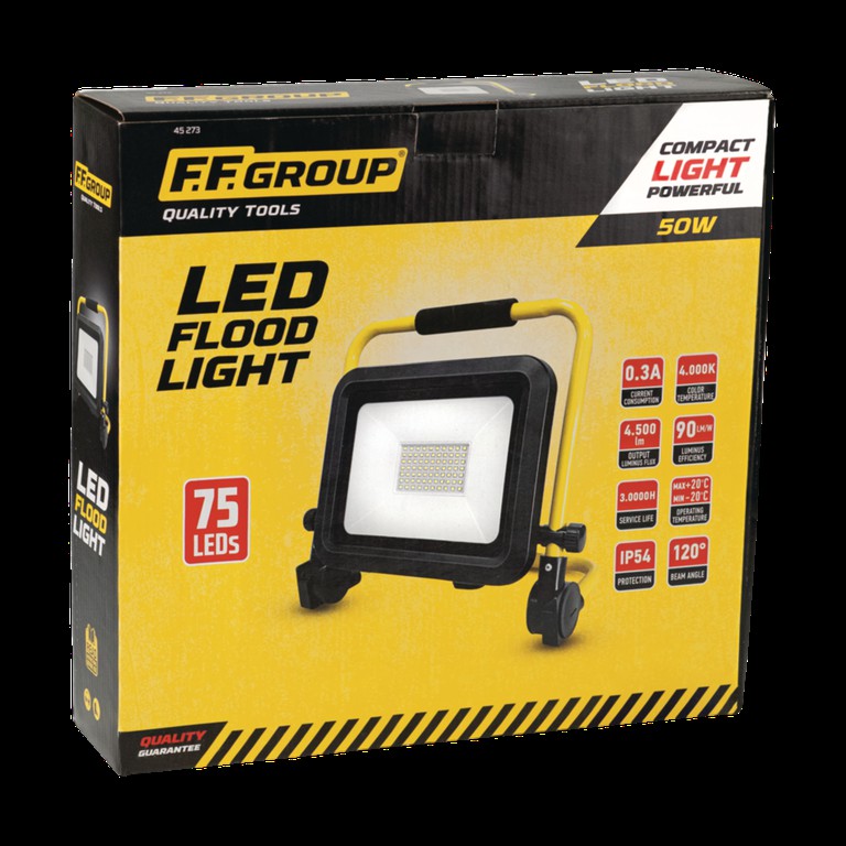 F.F. GROUP ΠΡΟΒΟΛΕΑΣ LED ΜΕ ΒΑΣΗ (45273)