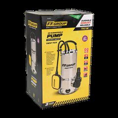 F.F. GROUP ΥΠΟΒΡΥΧΙΑ ΑΝΤΛΙΑ ΑΚΑΘΑΡΤΩΝ ΥΔΑΤΩΝ INOX DWSP 750X (43480)