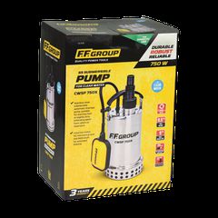 F.F. GROUP ΥΠΟΒΡΥΧΙΑ ΑΝΤΛΙΑ ΟΜΒΡΙΩΝ ΥΔΑΤΩΝ INOX CWSP 750X (43479)