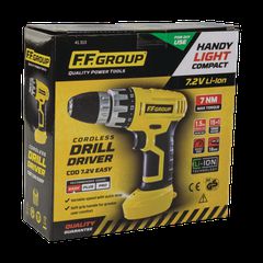 F.F. GROUP ΔΡΑΠΑΝΟΚΑΤΣΑΒΙΔΟ ΜΠΑΤΑΡΙΑΣ CDD 7.2V EASY (41313)-thumb-1