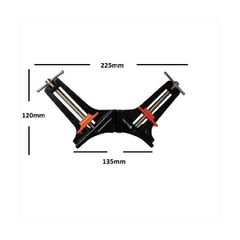 TACTIX ΣΦΥΚΤΗΡΕΣ ΓΩΝΙΑΚΟΙ 75mm (215851)