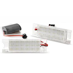 Led Φαναράκια Πινακίδας Για Opel Astra H , Astra J , Zafira B , Corsa D , Insignia / Hyundai IX35 Με Canbus Ζευγάρι 2 Τεμάχια