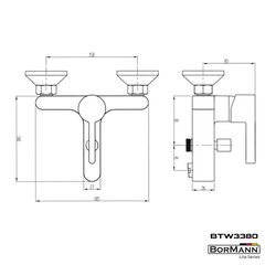 BORMANN ΜΠΑΤΑΡΙΑ ΜΠΑΝΙΟΥ VIOLET, 35mm, ΑΝΑΜΕΙΚΤΙΚΗ, 1120g, ΜΕ ΣΕΤ ΝΤΟΥΣ BTW3380 (049678)