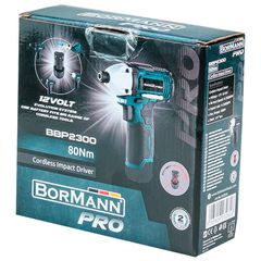 BORMANN Pro BBP2300 Παλμικό Κατσαβίδι Μπαταρίας 12V, SOLO (032816)