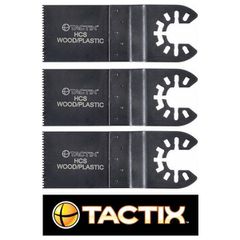 TACTIX ΛΑΜΕΣ ΠΟΛΥΕΡΓΑΛΕΙΟΥ HCS ΚΟΠΗΣ ΞΥΛΟΥ-ΓΥΨΟΣ. 32Χ39mm ΣΕΤ 3ΤΕΜ (437005)