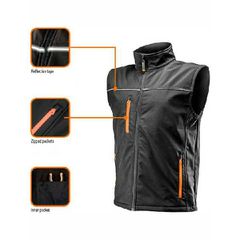 NEO TOOLS Γιλέκο εργασίας Softshell (81-532) - XXL
