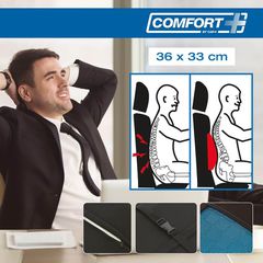 Ανατομικό / Ορθοπεδικό Μαξιλαράκι Μέσης Memory Foam & Gel RK19019 36x33cm μαύρο / μπλε 1 τεμάχιο-thumb-10