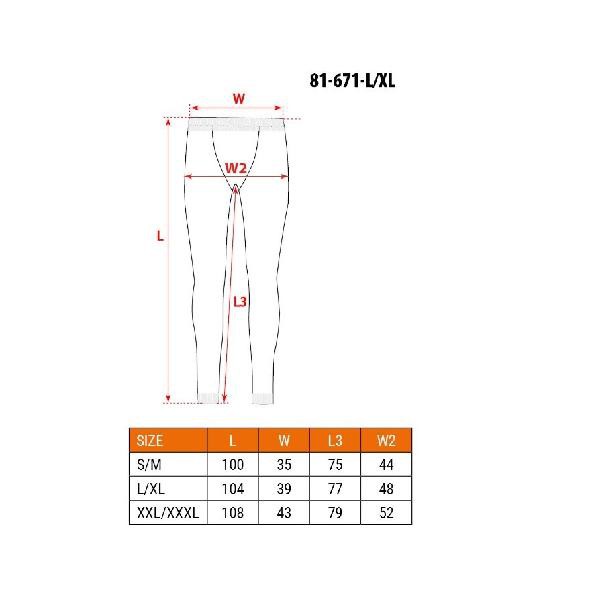 ΝΕΟ TOOLS Παντελόνι ισοθερμικό BASIC μαύρο (81-671-L/XL)