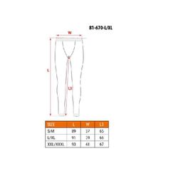 ΝΕΟ TOOLS Παντελόνι ισοθερμικό γκρί (81-670-S/M)
