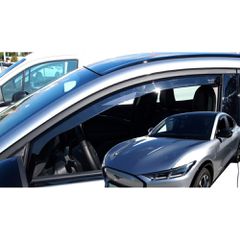 FORD MUSTANG MACH-E 5D 2020+ - ΑΝΕΜΟΘΡΑΥΣΤΕΣ ΑΥΤΟΚΙΝΗΤΟΥ ΑΠΟ ΕΥΚΑΜΠΤΟ ΦΙΜΕ ΠΛΑΣΤΙΚΟ HEKO - 2 ΤΕΜ.