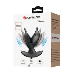 PRETTY LOVE HANSON inflatable vibrating silicone butt plug-thumb-3
