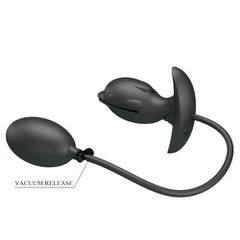 PRETTY LOVE HANSON inflatable vibrating silicone butt plug-thumb-1