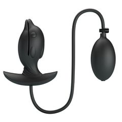PRETTY LOVE HANSON inflatable vibrating silicone butt plug-thumb-7