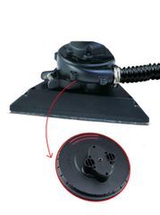 TURBO Τριβείο Τοίχου Τηλεσκοπικό 750W με 2 κεφαλές (ST750)