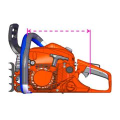 ECHO Αλυσοπρίονο Βενζίνης 4.7kg (CS-501SX) - 45cm-thumb-1
