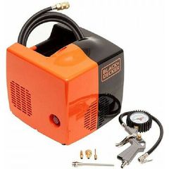 BLACK & DECKER ΑΕΡΟΣΥΜΠΙΕΣΤΗΣ ΦΟΡΗΤΟΣ ΧΩΡΙΣ ΛΑΔΙ ΜΕ ΑΞΕΣΟΥΑΡ ΧΩΡΙΣ ΑΕΡΟΦΥΛΑΚΙΟ (BD195-CUBO)