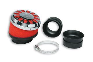 Φιλτροχοανη Racing E13 Ø42/50/60Mm 25° Phbh / Pwk / Mikuni / Keihin Oval Κοκκινη 0413527 | Malossi