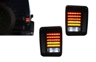 ΦΑΝΑΡΙΑ ΠΙΣΩ Full LED Taillights JEEP Wrangler Rubicon JK (2007-2017)