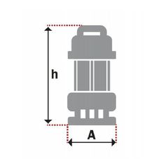 KRAFT ΥΠΟΒΡΥΧΙΑ ΑΝΤΛΙΑ ΑΚΑΘΑΡΤΩΝ INOX750 W VORTEX (63541)