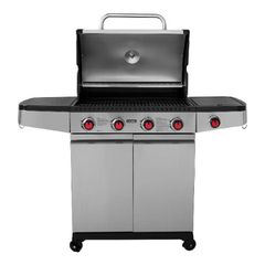 UNIMAC ΨΗΣΤΑΡΙΑ ΥΓΡΑΕΡΙΟΥ INOX BBQ PREMIUM LINE - 4 ΕΣΤΙΕΣ ΚΑΙ 1 ΠΛΑΙΝΟ ΜΑΤΙ (661317)