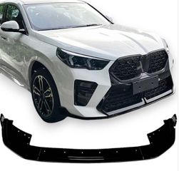 ΣΠΟΙΛΕΡ ΕΜΠΡΟΣ Bmw X1 U11 2022+ M-Packet Design  Piano Black
