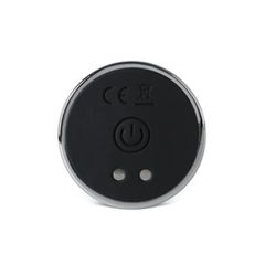 9-Speed Electroplated Silver Vibrating Anal Plug with App Contro-thumb-6