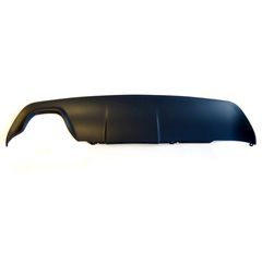 Diffuser Πίσω Προφυλακτήρα Για Bmw 5 E60 03-11 M-Tech Με 1 Διπλή Τρύπα Εξάτμισης Αριστερά Από Abs Πλαστικό 1 Τεμάχιο