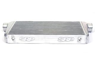 Universal intercooler με baffled tank bar and plate με staggered kai louvered fins εως 740HP για πολλούς τύπους αυτοκίνητων. (60 x 30 x 7,5)